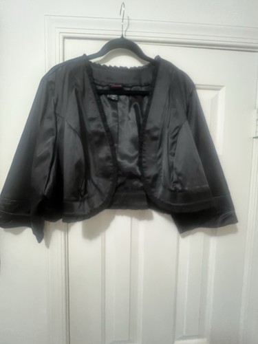 Torrid black satin special - black,