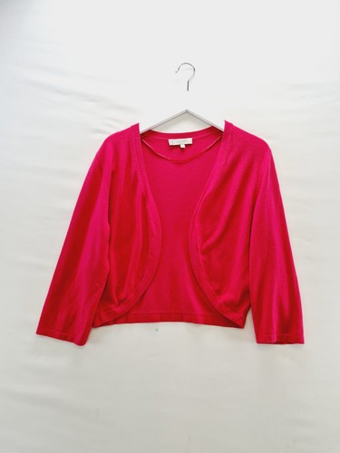 Hobbs bolero size medium pink - medium,