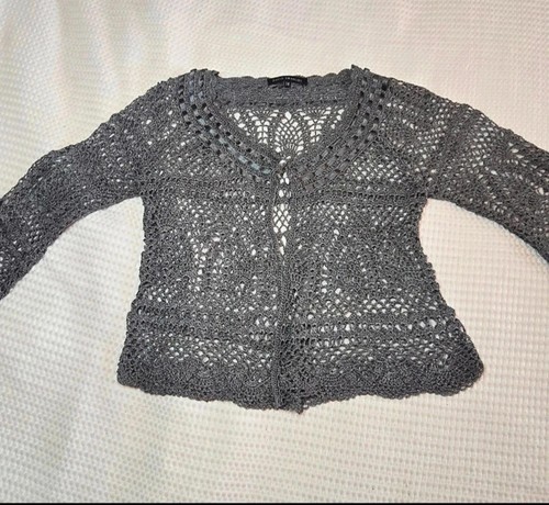 David emanuel grey crochet - grey,