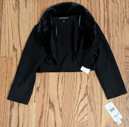 Faux fur long sleeve - faux,