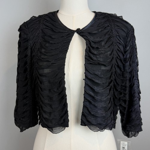 Nwt richards black - r&m, ruched