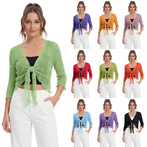 Womens tie open front - womens, up