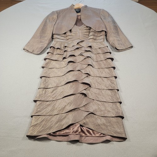 Adrianna papell ruffled - papell,