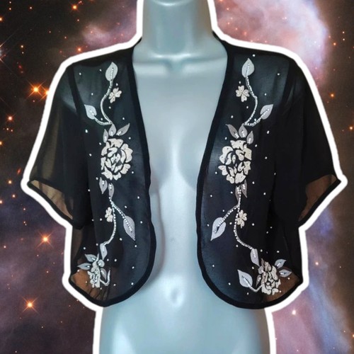 Klass size sheer bolero - 14,