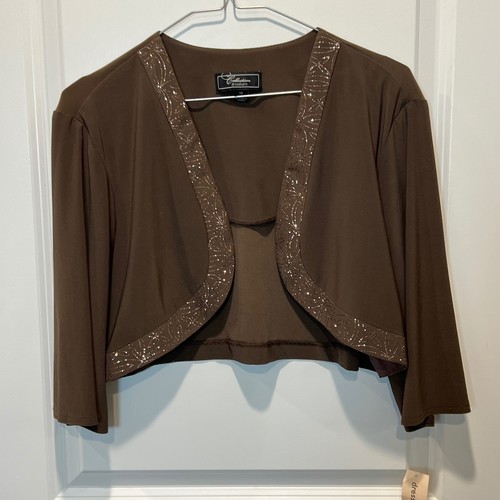 Dressbarn womens bolero - womens,